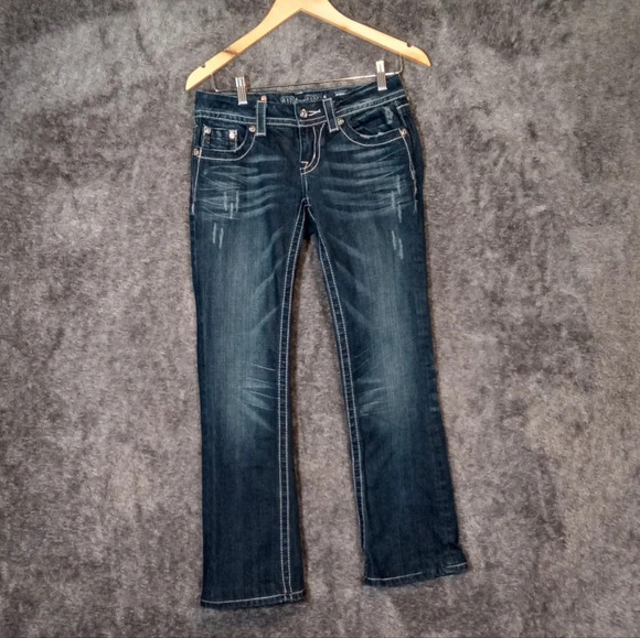 Miss Me Y2K Boot style rodeo cowgirl women's jeans sz 26 - Picture 2 of 9